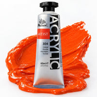 Ακρυλικό χρώμα Phoenix Artist 60 ml | διάφορα χρώματα – πορτοκαλί / 304