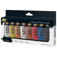 Ακρυλικό χρώμα Solo Goya Effect / σετ 8 x 20 ml
