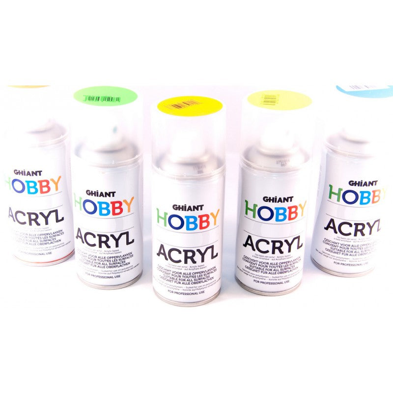 Ακρυλικο χρώμα σπρει HOBBY-150ml | διάφορα χρώματα