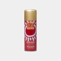 Ακρυλικο χρώμα σπρει και βερνίκι MAIMERI Idea Spray 200 ml – Ανοιχτό Χρυσό