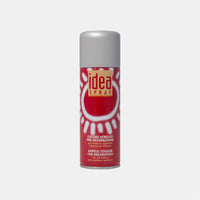 Ακρυλικο χρώμα σπρει και βερνίκι MAIMERI Idea Spray 200 ml – Ασημί