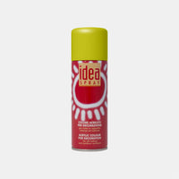 Ακρυλικο χρώμα σπρει και βερνίκι MAIMERI Idea Spray 200 ml – Φωσφοριζέ Κίτρινο