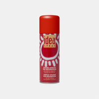 Ακρυλικο χρώμα σπρει και βερνίκι MAIMERI Idea Spray 200 ml – Φωσφοριζέ Κόκκινο