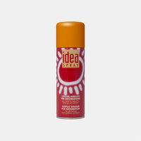 Ακρυλικο χρώμα σπρει και βερνίκι MAIMERI Idea Spray 200 ml – Φωσφοριζέ Πορτοκαλί