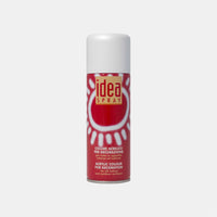 Ακρυλικο χρώμα σπρει και βερνίκι MAIMERI Idea Spray 200 ml – Λευκό