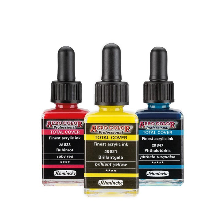 Ακρυλικό μελάνι Schmincke AERO COLOR Professional Total Cover 28 ml  | διάφορα χρώματα