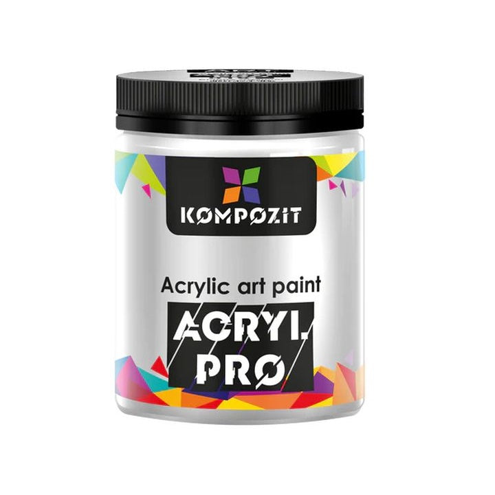 Ακρυλικό χρώμα ACRYL PRO ART Composite 430 ml | διαφορετικές αποχρώσεις - 018 λευκό τιτάνιο