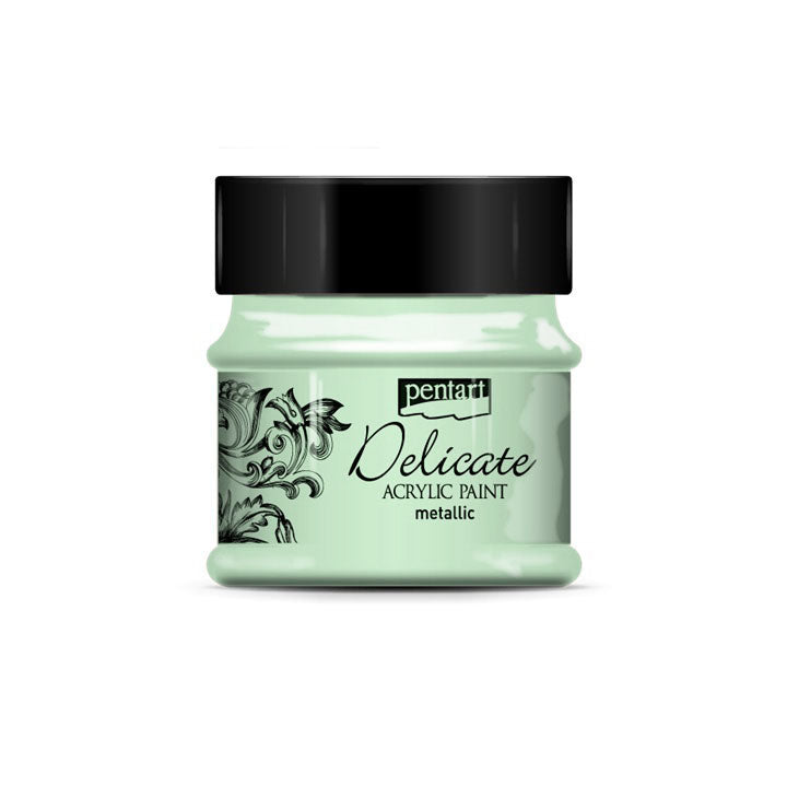 Ακρυλικο χρωμα Delicate μεταλλικο 50ml | διάφορα χρώματα