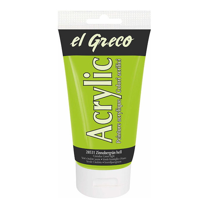 Ακρυλικο χρωμα El Greco 150 ml | διαλεξτε αποχρωση