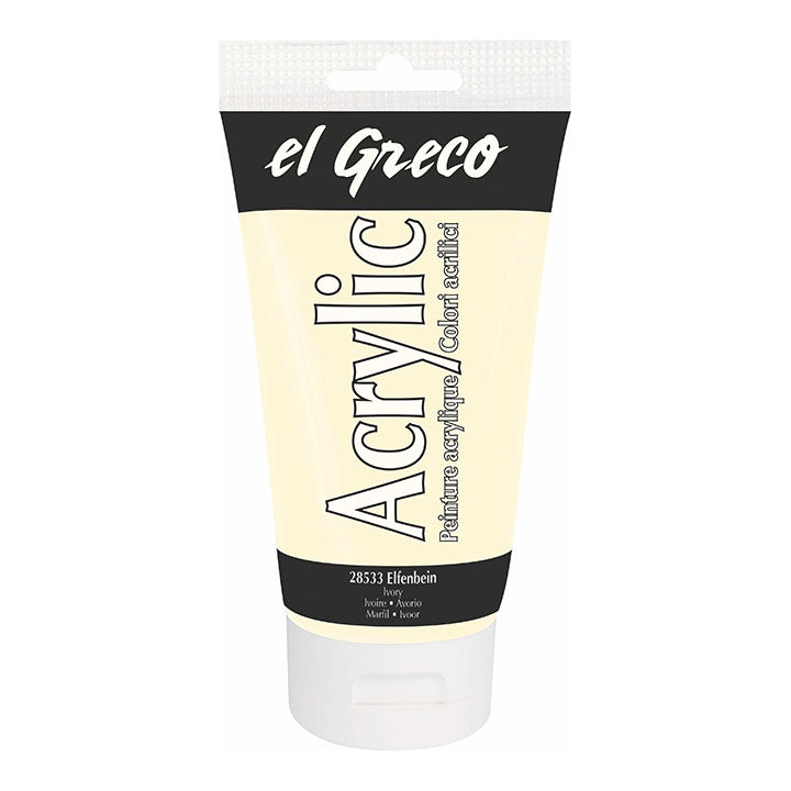 Ακρυλικο χρωμα El Greco 150 ml | διαλεξτε αποχρωση