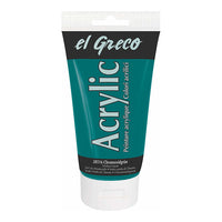 Ακρυλικο χρωμα El Greco 150 ml | διαλεξτε αποχρωση - Πράσινο Viridian