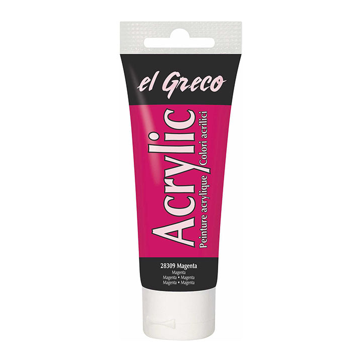 Ακρυλικο χρωμα El Greco 75 ml | διαλεξτε αποχρωση