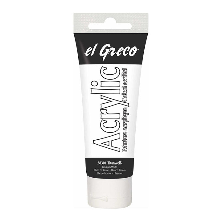 Ακρυλικο χρωμα El Greco 75 ml | διαλεξτε αποχρωση