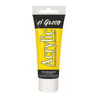 Ακρυλικο χρωμα El Greco 75 ml | διαλεξτε αποχρωση