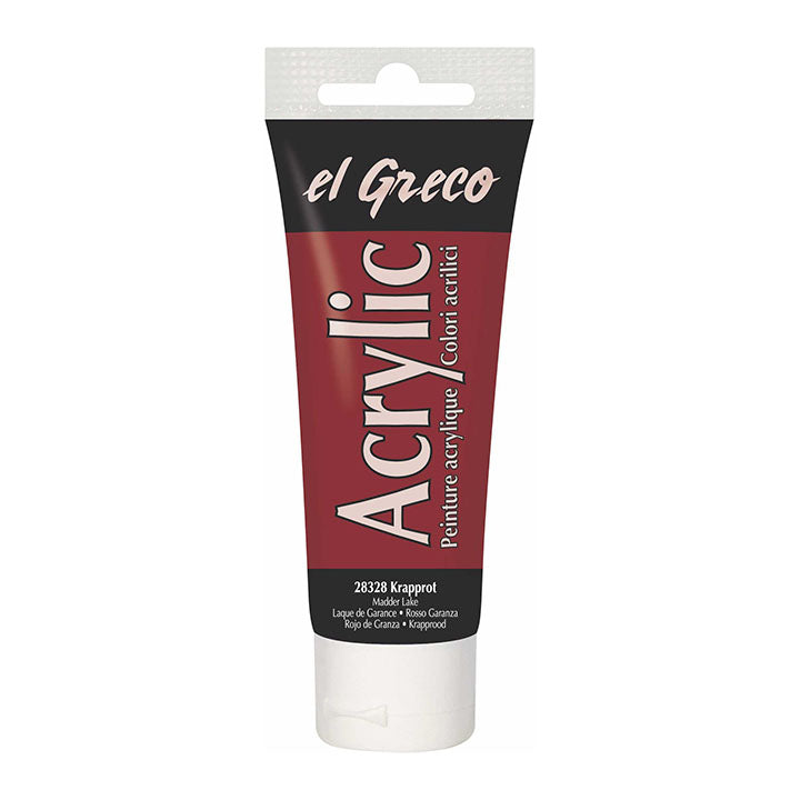 Ακρυλικο χρωμα El Greco 75 ml | διαλεξτε αποχρωση