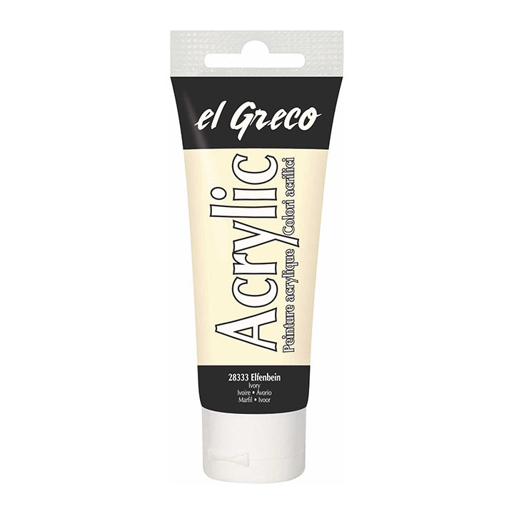 Ακρυλικο χρωμα El Greco 75 ml | διαλεξτε αποχρωση