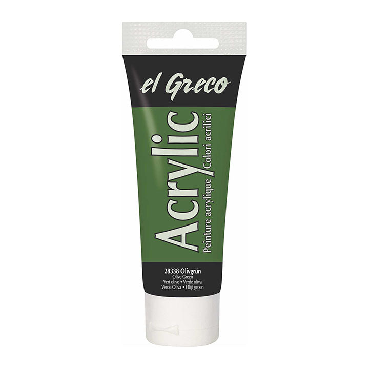 Ακρυλικο χρωμα El Greco 75 ml | διαλεξτε αποχρωση