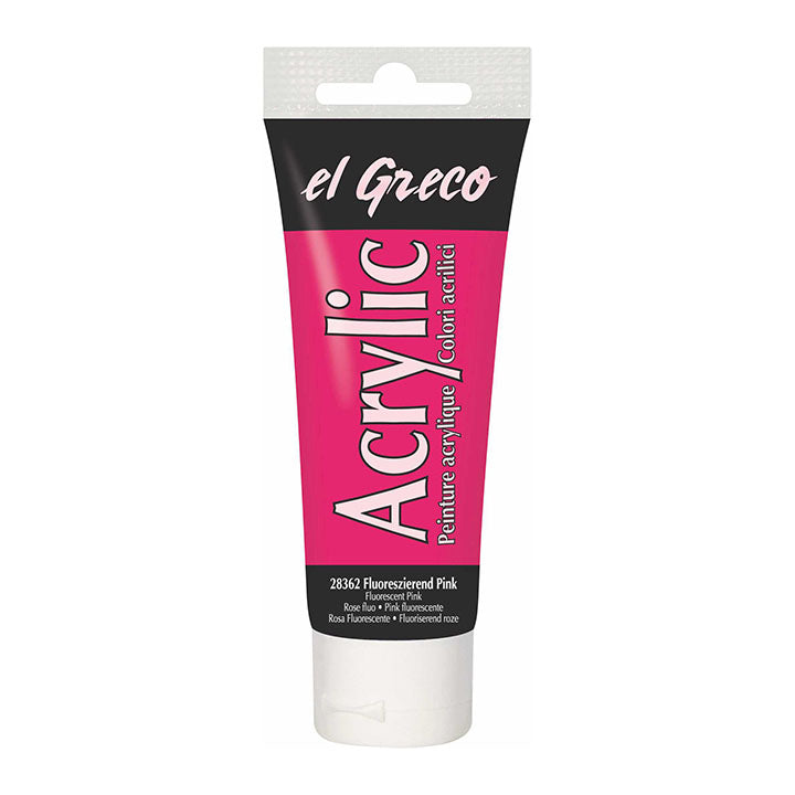 Ακρυλικο χρωμα El Greco 75 ml | διαλεξτε αποχρωση
