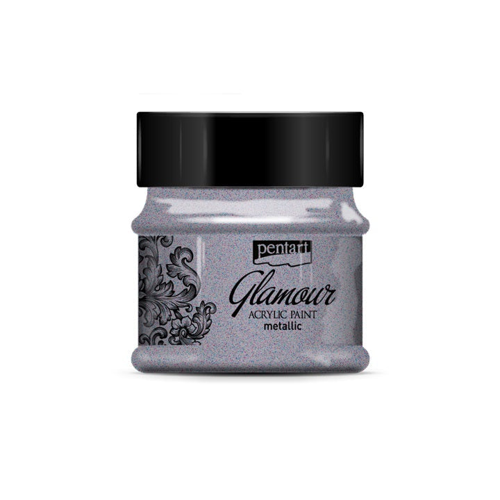 Ακρυλικο χρωμα Glamour μεταλλικο 50ml | διάφορα χρώματα