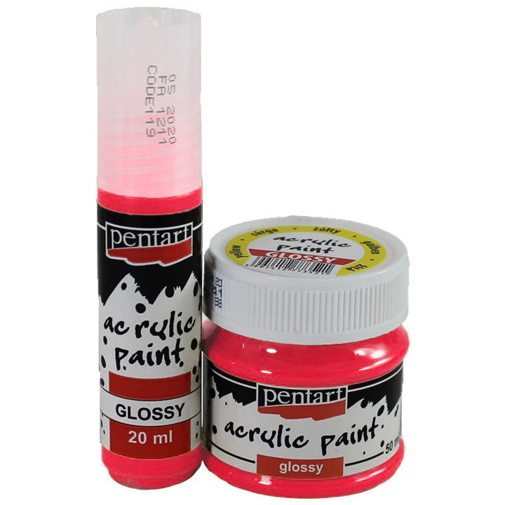 Glänzende Acrylfarbe 20 ml | verschiedene Farben | ARTMIE