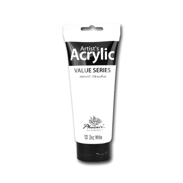Ακρυλικο χρωμα PHOENIX 200 ml | διαλεξτε αποχρωση