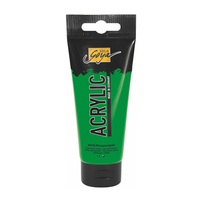 Ακρυλικό χρώμα Solo Goya Acrylic 100 ml | διαλέξτε απόχρωση - 33 Μόνιμο Πράσινο