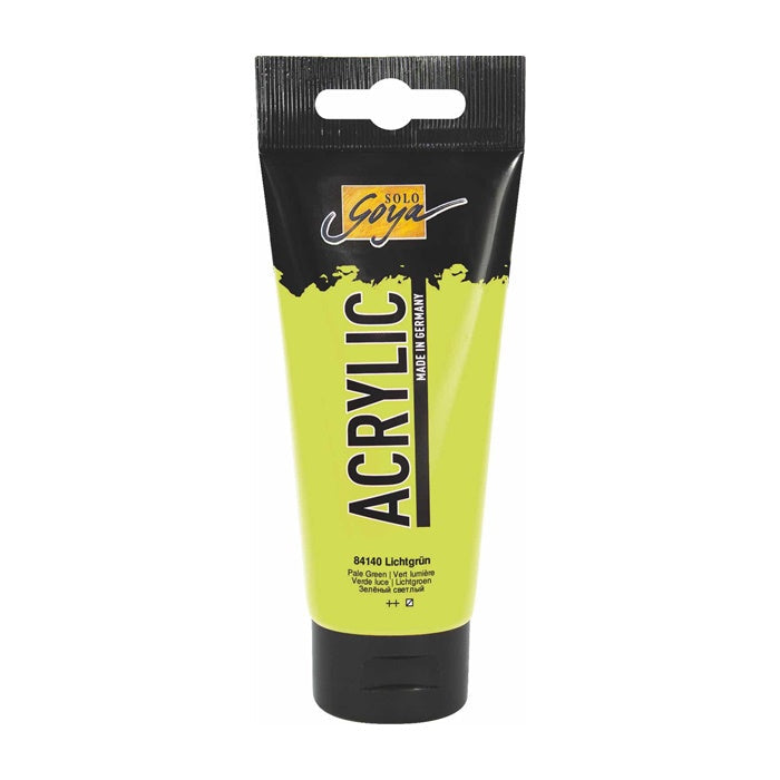 Ακρυλικό χρώμα Solo Goya Acrylic 100 ml | διαλέξτε απόχρωση - 40 Ανοιχτό Πράσινο