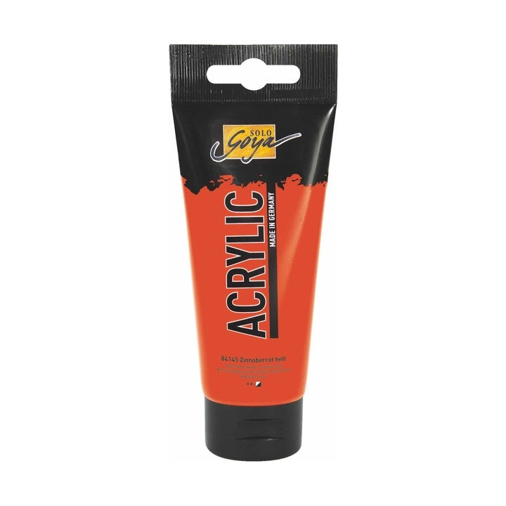 Ακρυλικό χρώμα Solo Goya Acrylic 100 ml | διαλέξτε απόχρωση - 45 Ρομβοειδές Ανοιχτό Κόκκινο