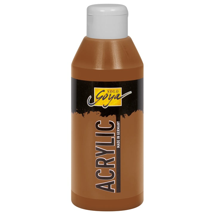 Ακρυλικο χρώμα Solo Goya Acrylic 250 ml | διάφορα χρώματα - Σκούρο Οξείδιο του Καφέ