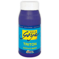 Ακρυλικο χρώμα Solo Goya TRITON 750 ml | διάφορα χρώματα - Βιολετί