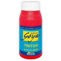 Ακρυλικο χρώμα Solo Goya TRITON 750 ml | διάφορα χρώματα - Κερασί κόκκινο
