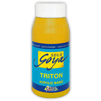 Ακρυλικο χρώμα Solo Goya TRITON 750 ml | διάφορα χρώματα - Χρυσό