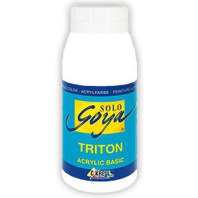 Ακρυλικο χρώμα Solo Goya TRITON 750 ml | διάφορα χρώματα - Λευκό Μίξης