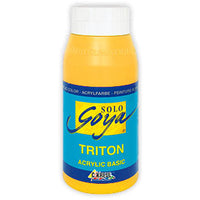 Ακρυλικο χρώμα Solo Goya TRITON 750 ml | διάφορα χρώματα - Κίτρινο του Καδμίου