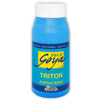 Ακρυλικο χρώμα Solo Goya TRITON 750 ml | διάφορα χρώματα - Ανοιχτό Μπλε