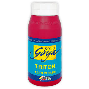 Ακρυλικο χρώμα Solo Goya TRITON 750 ml | διάφορα χρώματα - Ματζέντα