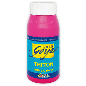 Ακρυλικο χρώμα Solo Goya TRITON 750 ml | διάφορα χρώματα - Violet κοκκινο