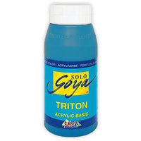 Ακρυλικο χρώμα Solo Goya TRITON 750 ml | διάφορα χρώματα - Τυρκουάζ Μπλε