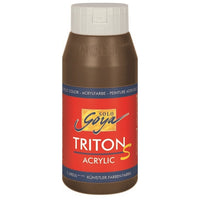 Ακρυλικό χρώμα Solo Goya Triton S 750 ml | διαλέξτε απόχρωση - Καφέ της Αβάνας