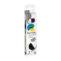 Ακρυλικοί μαρκαδόροι Solo Goya TRITON black / white - σετ 2 τεμαχίων