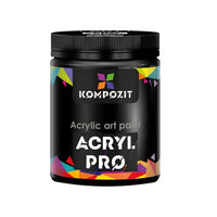 Ακρυλικό χρώμα ACRYL PRO ART Composite 430 ml – 540 mars μαύρο