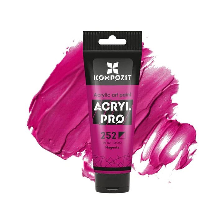Ακρυλικό χρώμα ACRYL PRO ART Composite 75 ml – 252 ματζέντα