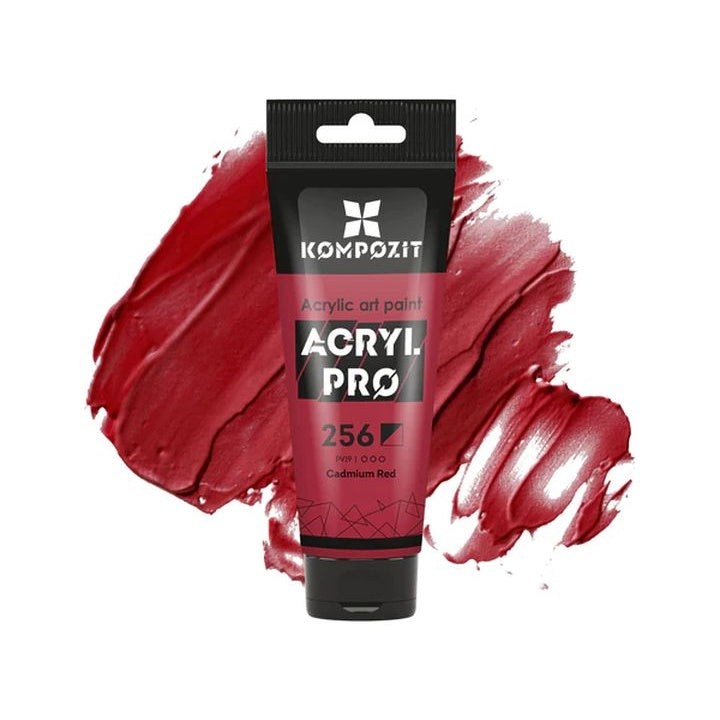 Ακρυλικό χρώμα ACRYL PRO ART Composite 75 ml – 256 κόκκινο κάδμιο