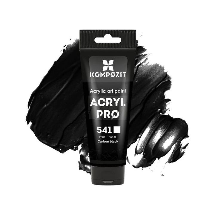 Ακρυλικό χρώμα ACRYL PRO ART Composite 75 ml – 541 αιθάλη