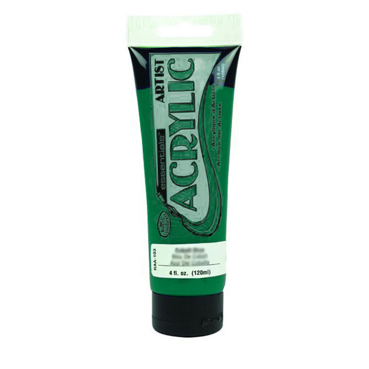 Ακρυλικα χρώματα Akryle Royal Essentials 120ml – Pthalocaynine Emerald Green