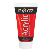 Ακρυλικο χρωμα El Greco 150 ml – Genuine Red