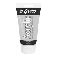 Ακρυλικο χρωμα El Greco 150 ml – Silver