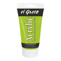 Ακρυλικο χρωμα El Greco 150 ml – Light Vermilion Green