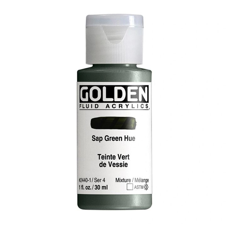 GOLDEN Ακρυλικό χρώμα υγρού 118 ml – 2440 ζουμερή-πράσινη απόχρωση