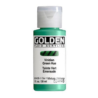 GOLDEN Ακρυλικό χρώμα υγρού 118 ml – 2443 πράσινη απόχρωση viridian